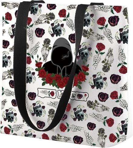 CMNIM Dark Romance Merch Book Lover Large Tote Bag With Zipper Morally Grey Bookish Gifts Book Lover Shoulder Bag in Saudi Arabia
