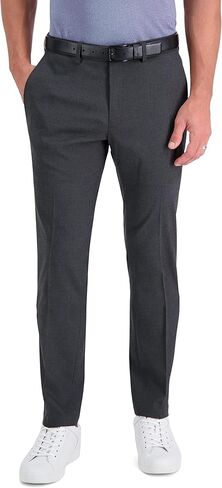 Kenneth Cole Reaction Men's Slim Fit Solid Performance Dress Pant, Dark Navy, 30W x 32L in Saudi Arabia