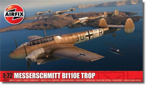 مجموعة هدايا طائرة Airfix Model Airplane - A03090A Messerschmitt ME262A -1A/2A ، مجموعات طرازات الطائرات البلاستيكية للبالغين والأطفال 14+ ، مستوى المهارة 2 ، 1:72 النماذج العسكرية WW2 - نماذج طائرة حقيقية in Kuwait