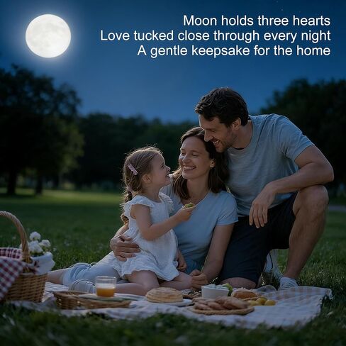 Family Ornament Statues Gifts for New Parents Family of 3 Christmas Ornament New Mom and Dad Gifts Baby First Figurines Heartfelt Keepsake Resin Decoration Sculptures 3.54 * 4.33in in Saudi Arabia