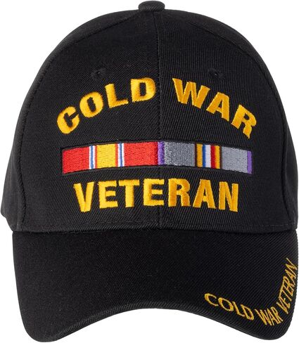 Artisan Owl Officially Licensed Cold War Veteran Embroidered Baseball Cap Black in Saudi Arabia