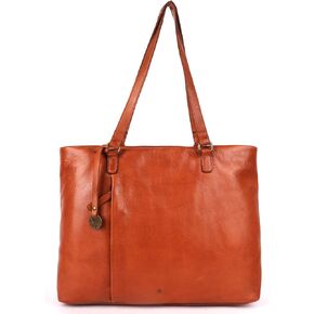 Genuine Italian Leather Women's Tote Handbags, Satchel Purse Ladies Shoulder Bags with Top Handle in Saudi Arabia