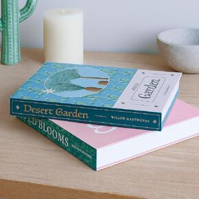 Decorative Storage Books Set of 2 – Botanical Book Box Set with Hidden Storage & Magnetic Lid – Elegant Coffee Table Decor, Modern Botanical Bookshelf Styling in Saudi Arabia