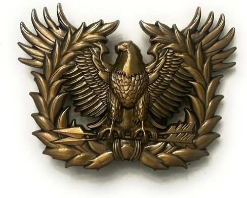 Warrant Officer Eagle Rising Traditional Belt Buckle in Saudi Arabia