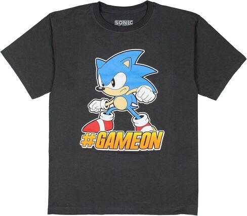 Seven Times Six Sonic The Hedgehog Big Boys' #GameOn Challenge Sonic Character T-Shirt in Saudi Arabia