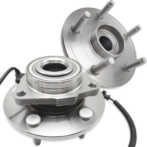 Pair 515151 Front Wheel Bearing Hub Assembly Compatible with Dodge Ram 1500 2012 2013 2014 2015 2016 2017 2018, Hub Bearing for Ram 1500 Classic 2019 2020 2021 2022, 5 Lug w/ABS in Saudi Arabia
