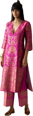 Elina fashion Indian Kurti for Womens With Pant | Readymade Kurtis Stitched Kurta For Women in Saudi Arabia