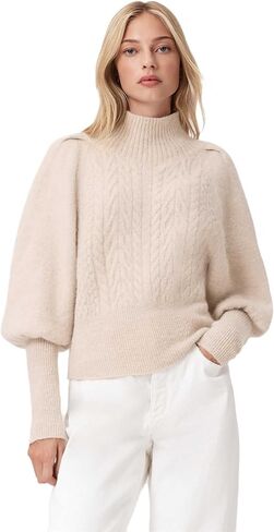 Allsaints Womens Sajel Cable Jumper in Saudi Arabia