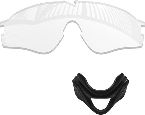 UV Protection Replacement Lenses for Oakley Si Ballistic M Frame Alpha OO9296 Sunglasses - Titanium Polarized in Saudi Arabia