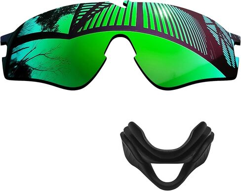 UV Protection Replacement Lenses for Oakley Si Ballistic M Frame Alpha OO9296 Sunglasses - Titanium Polarized in Saudi Arabia