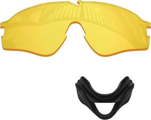 UV Protection Replacement Lenses for Oakley Si Ballistic M Frame Alpha OO9296 Sunglasses - Titanium Polarized in Saudi Arabia