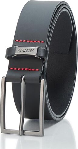 HUGO Men's Gabriel Smooth Leather Dress Belt in Saudi Arabia