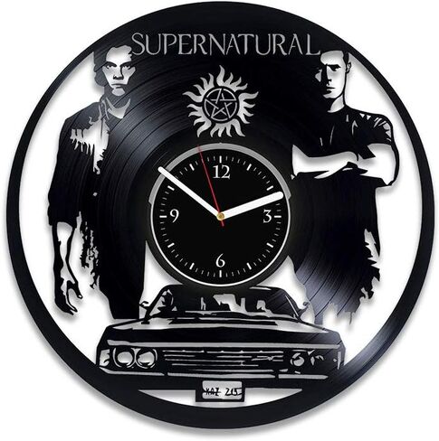 Clock S-Natural Winchester Brothers Vinyl Record Wall Gift S Natural Movie Art in Saudi Arabia