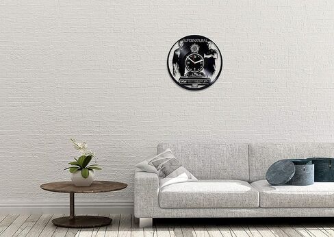 Clock S-Natural Winchester Brothers Vinyl Record Wall Gift S Natural Movie Art in Saudi Arabia