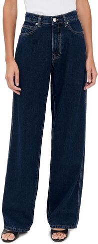 DL1961 Women's Kaylen Tapered Straight High Rise Jeans in Saudi Arabia