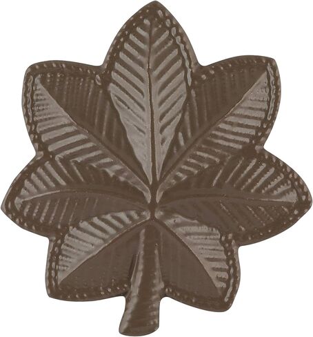 Air Force Major Officer MAJ O-4 Subdued Brown Metal Rank Pair in Saudi Arabia