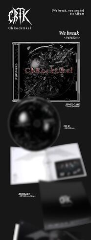 ChRocktikal We break you awake 1st Album with Tracking Sealed (Jewel Set : We break+You awake) in Saudi Arabia