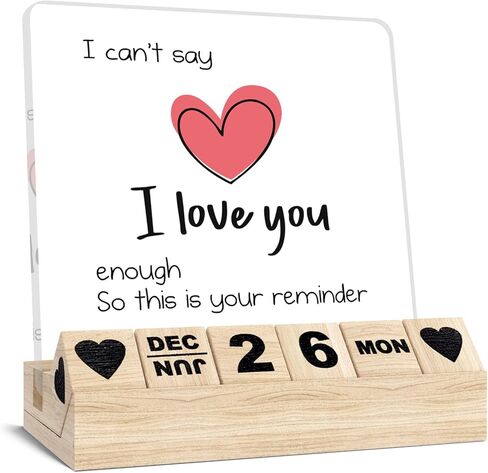 Human Sunshine Appreciation Gifts - Inspirational Wooden Block Calendar, Motivational Thank you Gifts for Coworkers Women Man, Boss Office desk Decor, Employee Coach Mentor Desk Sign in Saudi Arabia
