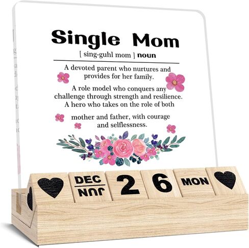 Human Sunshine Appreciation Gifts - Inspirational Wooden Block Calendar, Motivational Thank you Gifts for Coworkers Women Man, Boss Office desk Decor, Employee Coach Mentor Desk Sign in Saudi Arabia