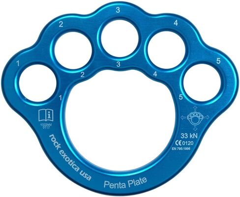 Rock Exotica TriRig Ultralight Rigging Plate - Black in Kuwait