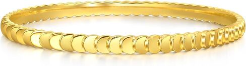 سوار CHOW SANG SANG 999 Gold Essence ذو طبقات متقشرة للنساء (08 مقاس المعصم 15-16 سم) 94290K السعر بالوزن 27.32 جرام ذهبي in Kuwait