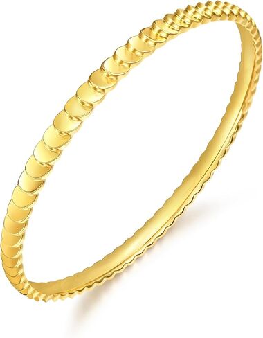 سوار CHOW SANG SANG 999 Gold Essence ذو طبقات متقشرة للنساء (08 مقاس المعصم 15-16 سم) 94290K السعر بالوزن 27.32 جرام ذهبي in Kuwait