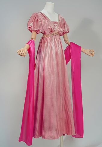 Womens Regency Dresses for Bridgerton Empire Waist Dress Victorian Ball Gown in Saudi Arabia