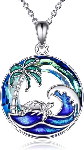Shark Necklace 925 Sterling Silver Shark Pendant Jewelry Gifts for Women Shark Lovers in Kuwait