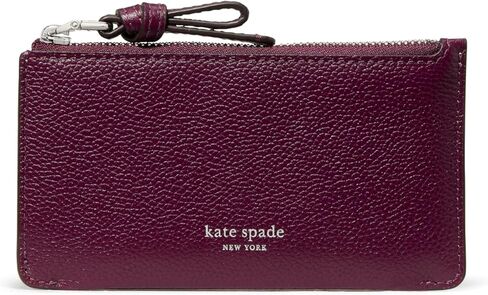 kate spade new york Loop Pebbled Leather Ew Zip Card Case in Saudi Arabia