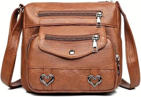 Genuine Leather Purses for Women Crossbody Bags Small Shoulder Clutch Phone Cross Body Phone Purses Handbags Trendy in Saudi Arabia