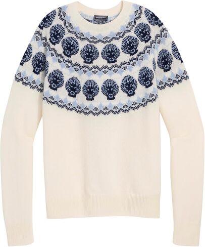 سترة نسائية من Vineyard Vines من Seaspun Cashmere Shell Intarsia Crew in Kuwait