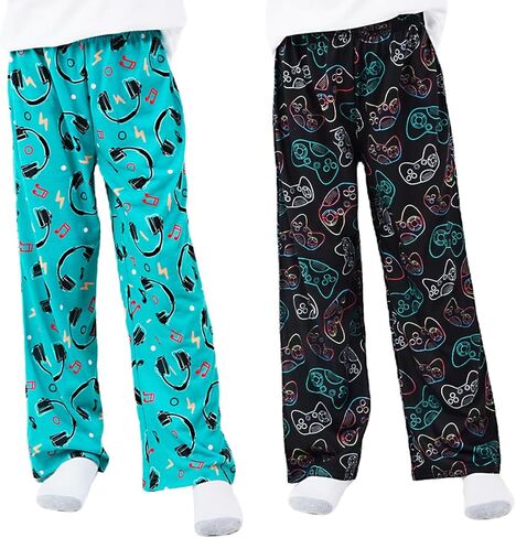 Sports Print 2-Pack Toddler Boy's to Youth Boy's Sleep Pajama Pants in Saudi Arabia