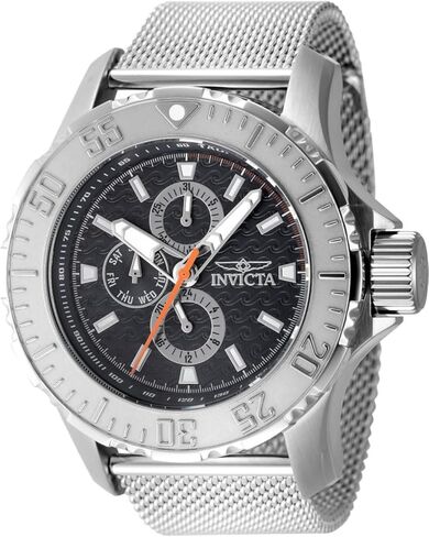 Invicta Men's Analog Quartz Watch with Stainless Steel Strap 48010 in Saudi Arabia