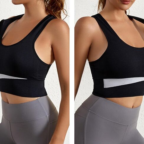 Women's Sports Bra Tank Top for Fitness, Running, Yoga, and Back Beauty in Saudi Arabia