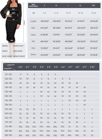 Aisbei Women's Sexy Ruched Bodycon Midi Dress Long Puff Sleeve Square Neck Mesh Cocktail Party Wedding Dresses in Saudi Arabia