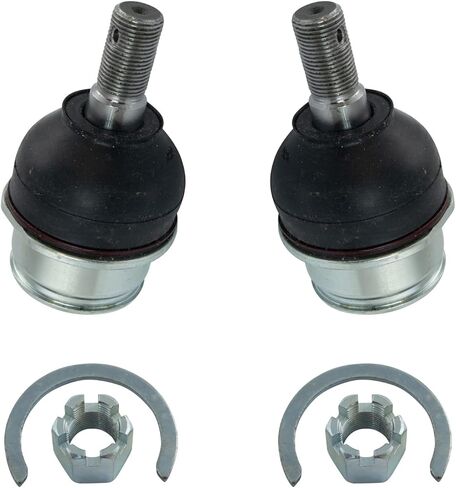 TRQ Front Lower Ball Joint Set Compatible with 2008-2017 Lexus LX570 2008-2021 Toyota Land Cruiser 2008-2022 Sequoia 2007-2021 Tundra in Saudi Arabia