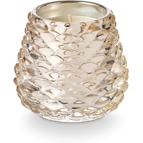 Illume Winter White Glass Pinecone Candle in Kuwait