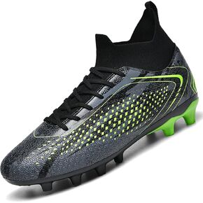 Mens Soccer Cleats AG FG Women Soccer Shoes Turf Training Athletic Professional Spikes Youth Boys Football Cleats Outdoor Lightweight in Saudi Arabia