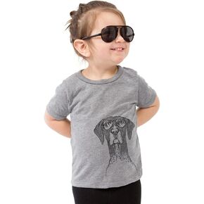 ماتيس كلب مؤشر قصير الشعر الألماني للشباب للجنسين من الأولاد والبنات والأطفال برقبة دائرية صغيرة رمادية in Kuwait