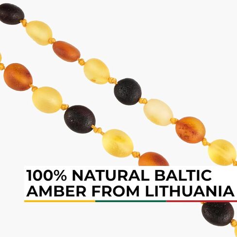 Baltic Amber Necklace And Bracelet Gift Set – Genuine Gemstone – Handcrafted With Gift Packaging & Certificate in Saudi Arabia