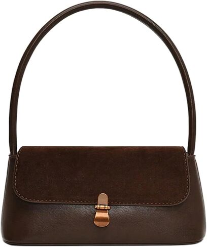 SweatyRocks Women's Vintage Shoulder Bags Y2K Leather Underarm Purse Top Handle Clutches in Saudi Arabia