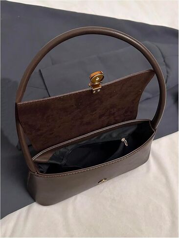SweatyRocks Women's Vintage Shoulder Bags Y2K Leather Underarm Purse Top Handle Clutches in Saudi Arabia