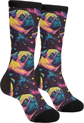 Funny Novelty Crew Socks Casual Athletic Sport Crazy Dress Sock For Women Men in Saudi Arabia