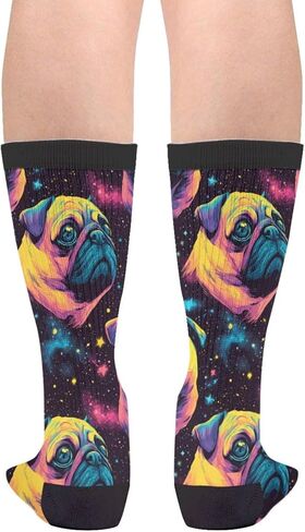 Funny Novelty Crew Socks Casual Athletic Sport Crazy Dress Sock For Women Men in Saudi Arabia