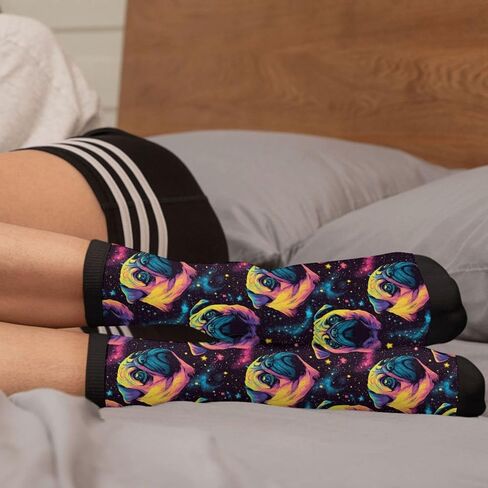 Funny Novelty Crew Socks Casual Athletic Sport Crazy Dress Sock For Women Men in Saudi Arabia