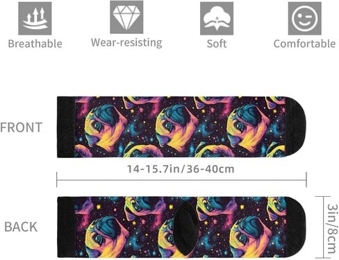 Funny Novelty Crew Socks Casual Athletic Sport Crazy Dress Sock For Women Men in Saudi Arabia