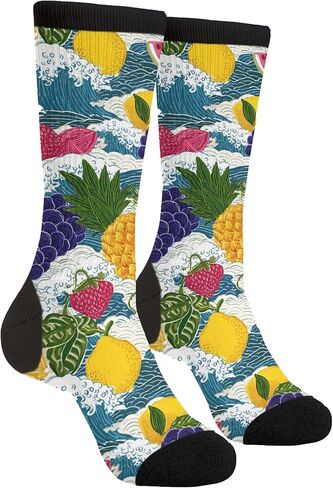Funny Novelty Crew Socks Casual Athletic Sport Crazy Dress Sock For Women Men in Saudi Arabia