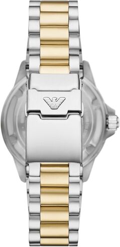 Emporio Armani Men's Sea Explorer Automatic Two-Tone Stainless Steel Watch (Model: AR60089) in Saudi Arabia