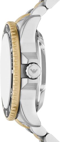 Emporio Armani Men's Sea Explorer Automatic Two-Tone Stainless Steel Watch (Model: AR60089) in Saudi Arabia
