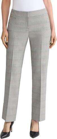 Kasper Women's Plaid L-Pocket Pant in Saudi Arabia